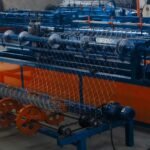 Chain Link Fence Machine