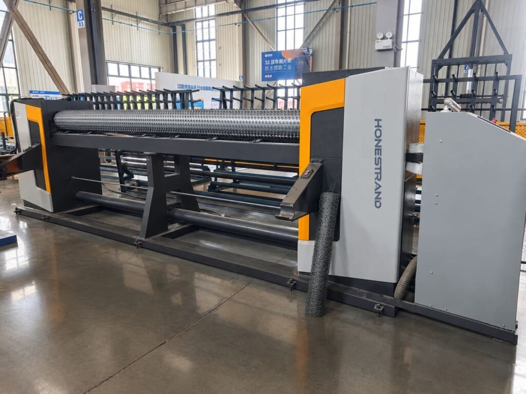 Hexagonal Wire Netting Machine